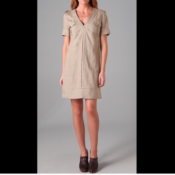 tory burch linen dress
